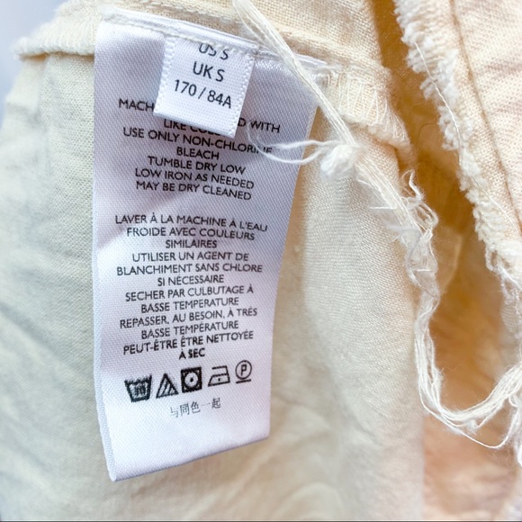 Urban Outfitters Linen Blend Raw Hem Dress - Picture 11 of 11